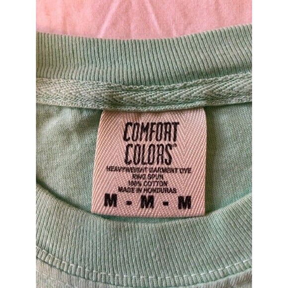 KENTUCKY DERBY COMFORT COLORS  T-SHIRT HORSE RACING BOWTIE HAT MENS MEDIUM - Picture 4 of 4